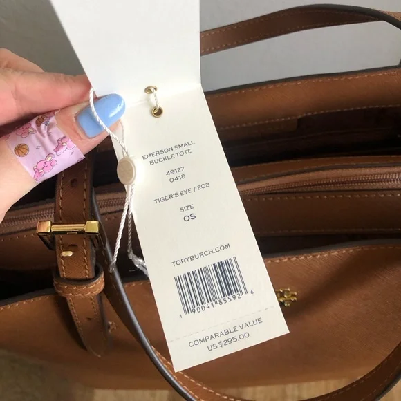 Tory Burch Emerson Small Buckle Tote - Picture 5 of 6